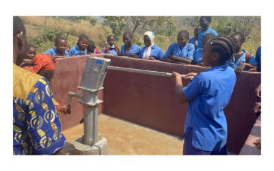 Hoffnung sprudelt weiter: Jetzt 83 Brunnen in Westkamerun.